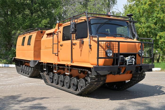 Двухзвенный снегоболотоход-3344