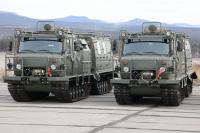 Двухзвенный снегоболотоход-3344