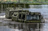 Двухзвенный снегоболотоход-3344